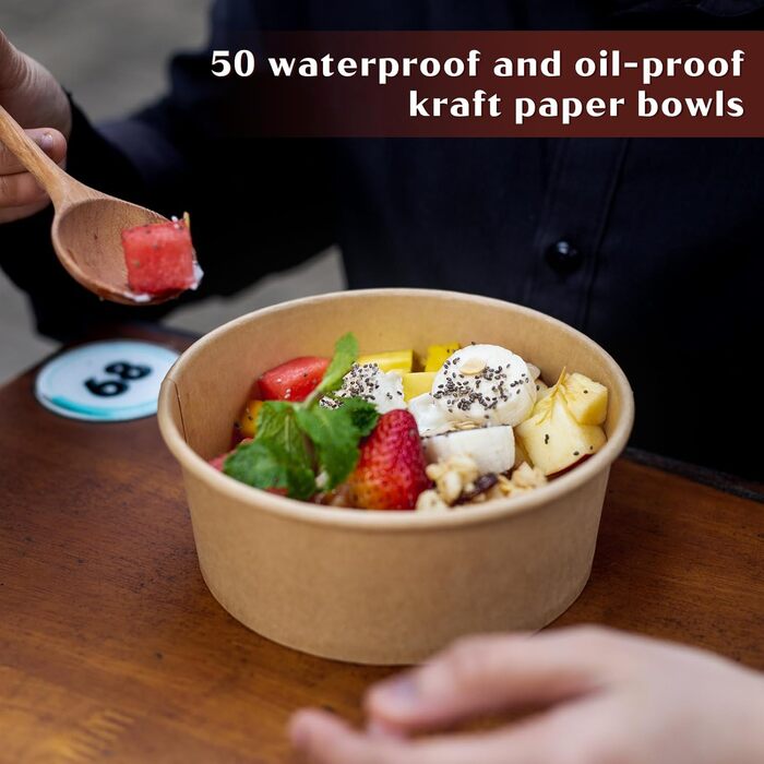 Набір паперові стаканчики для морозива 50 шт. 230 мл heavenlife