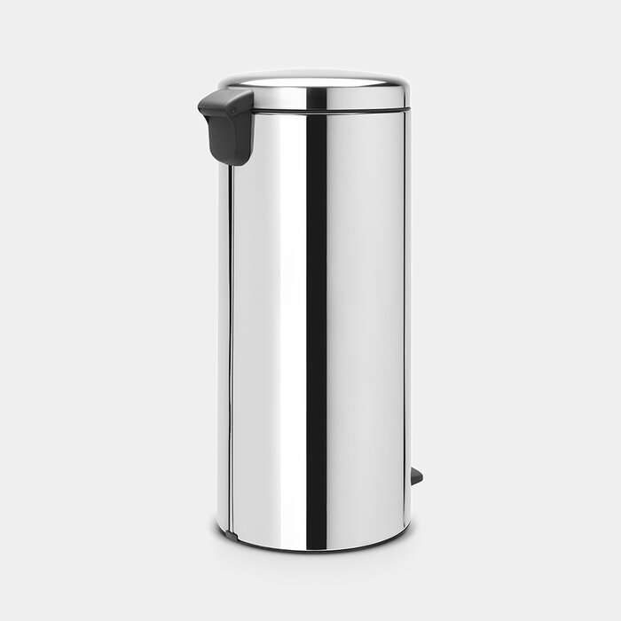 Сміттєвий бак з педаллю 30 л безшумний сталевий глянсовий NewIcon Brabantia