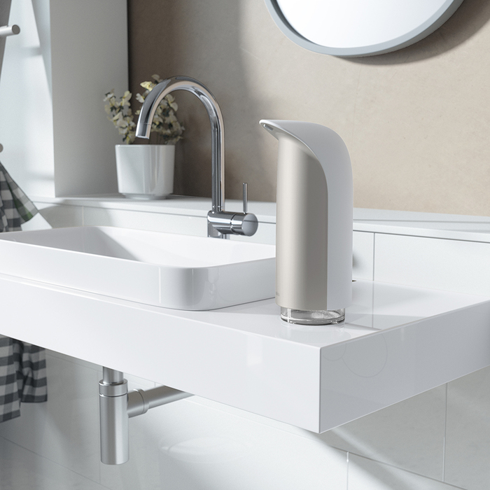 Диспенсер для мила 325 мл білий / нікель Emperor Umbra