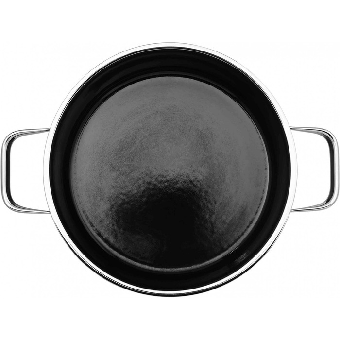 Каструля 24 см Чорна Fusiontec Aromatic WMF