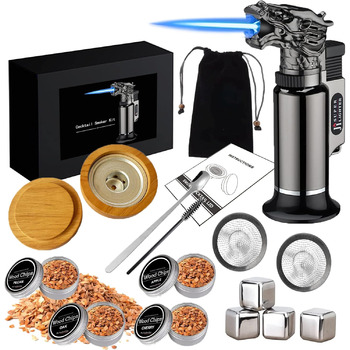 Набір для копчення коктейлів 9 предметів MKNZOME