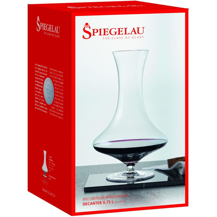 Набір для мартіні з 4 предметів, кришталеве скло, 260 мл, Willsberger Anniversary, 1416150 (графин)