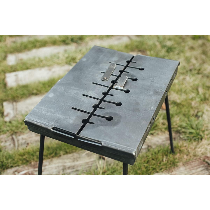 Набор портовиного мангала и 6 шампуров с чехлом для гриля KL - 6/3