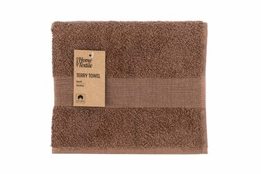 Рушник махровий Ardesto Benefit, 50х90см, 100% бавовна, коричневий