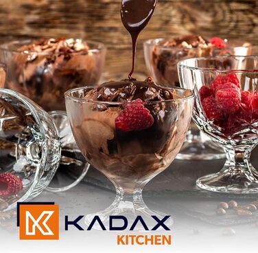 Набор креманок для мороженого 6 шт. 300 мл KADAX