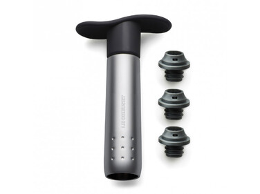 Помпа для вина з 3 пробками WA137 4 предмети Le Creuset