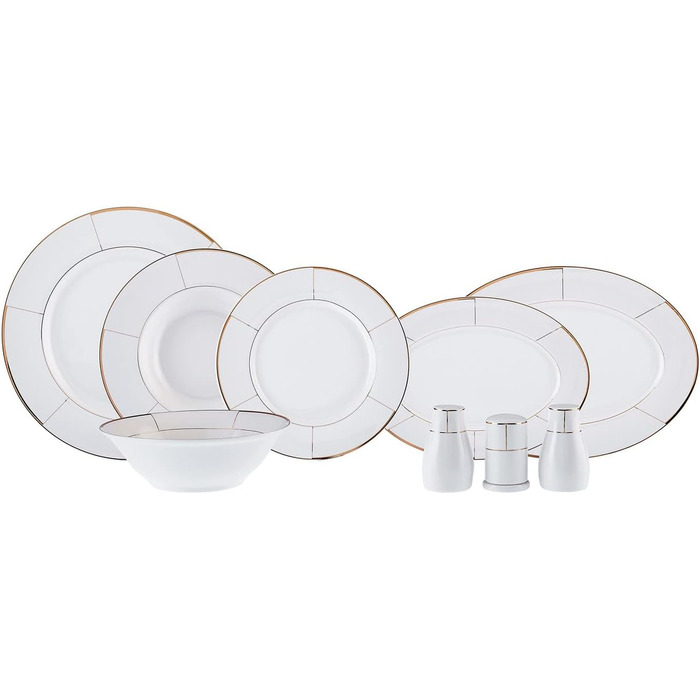 Набір посуду на 12 персон, 56 предметів KARACA