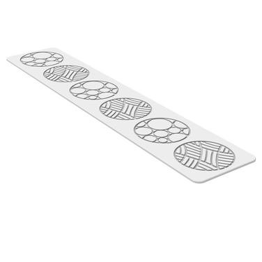 SNOWBALL Килимок силіконовий  400x80 h 3 мм, Ø 60 h 1,5 мм