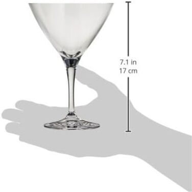 Набор из 4 бокалов, хрустальное стекло, 360 мл, специальные бокалы, 4390179 (бокалы для коктейлей)