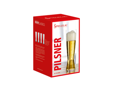 Набор бокалов для пива Pilsner 425 мл, 4 предмета Beer Classics Spiegelau