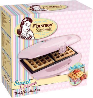 Брюссельская вафельница для 2 бельгийских вафель 700 Вт Bestron