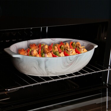 Форма для запікання овальна Fissman VALENCIA 26x17х6см / 1,2 л (6183)