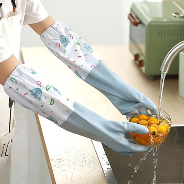 Рукавички для миття посуду 3 пари 46 см SHAIDOJIO