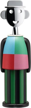 Штопор хромований, різнокольоровий Alessi