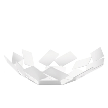 Блюдо 24,5х6,2х23,4 см белое Scirocco Alessi