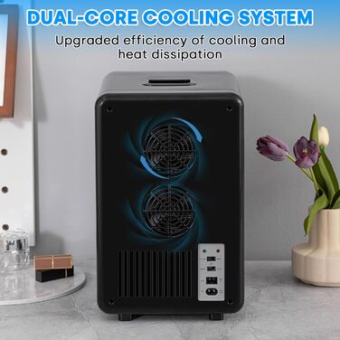 Мини-холодильник с дисплеем 15 л черный Enventor