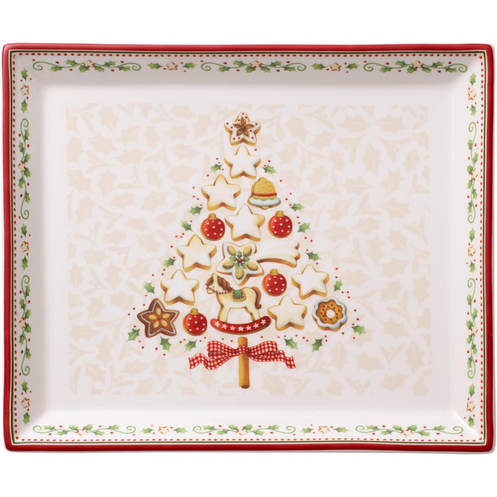 Блюдо сервировочное, маленькое 27 x 22 см Winter Bakery Delight Villeroy & Boch
