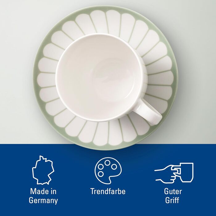 Чашка для кави 160 мл, зелений Fleur Villeroy & Boch