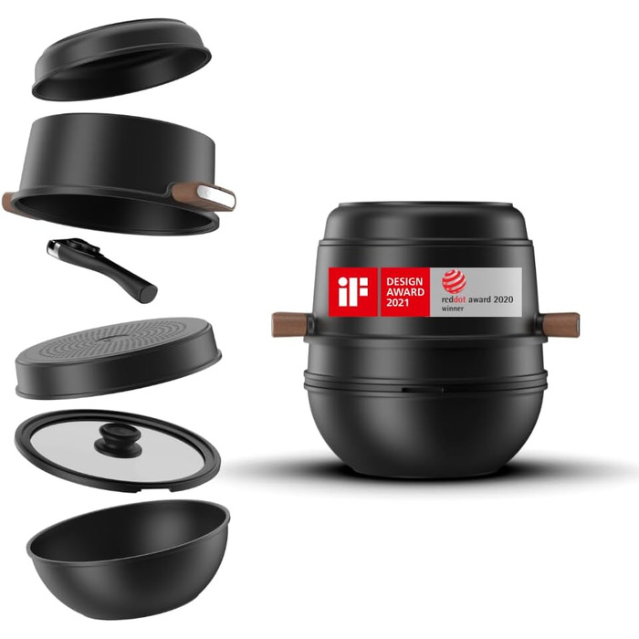 Набір кухонного посуду, 6 предметів CookingTotem