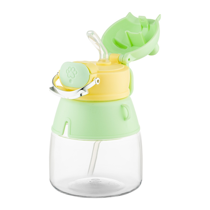 Пляшка для води Ardesto Space 550мл, пластик, зелений