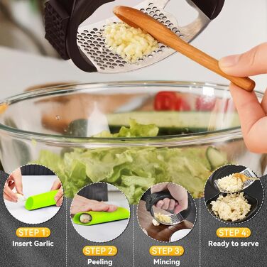 Часниковий прес з нержавіючої сталі Nylea