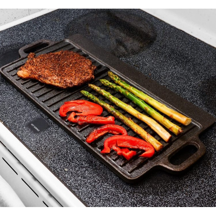 Чавунна плита-планча з ручками 51х23х1,5 см GRILLI 777183 Код: 012706