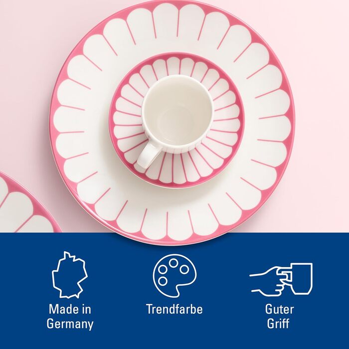 Чашка для еспресо 70 мл, рожевий Fleur Villeroy & Boch