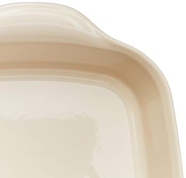 Форма для запікання прямокутна 42x27x9 см кремова Emile Henry