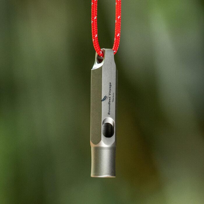 Аварійні свистки безпеки виживання зі шнурком 2 шт. iBasingo