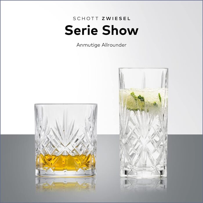 Набір склянок для віскі 0,33 л, 4 предмети, Show Schott Zwiesel