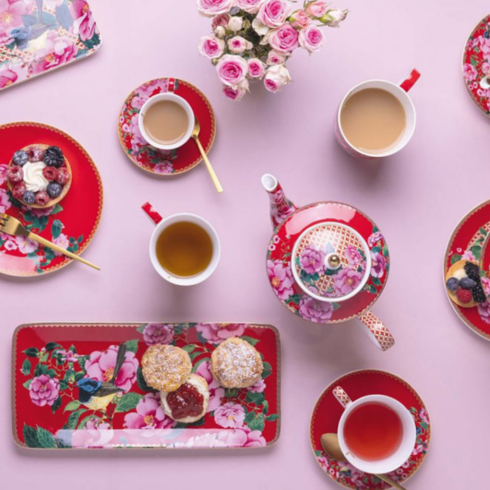 Кухоль для чаю Maxwell & Williams TEAS&C`S Silk Road Cherry Red, порцеляна, 300 мл