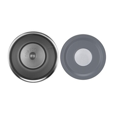 Термокухоль Fissman 420 мл, колір сірий нержавіюча сталь (9885)