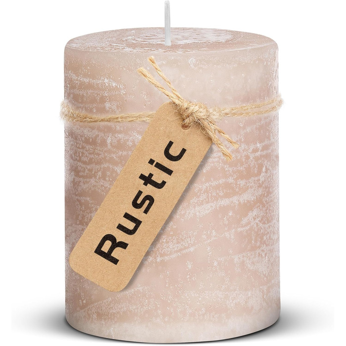 Набір із 4 свічок  7 x 10 см Brandsseller