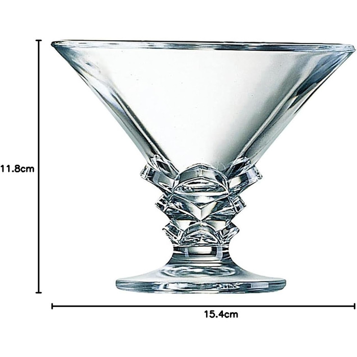Набір креманок для мороженого 6 шт. 210 мл Arcoroc