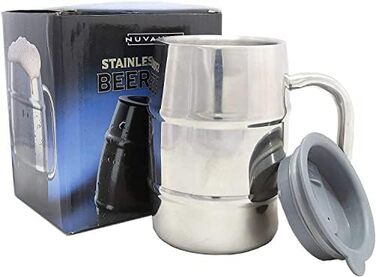 Термокухоль для пива з кришкою 500 мл MOVASEE