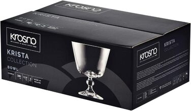 Набор креманок для мороженого 6 шт. 380 мл Кросно