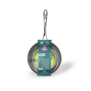 Ковш Fissman FELICE 20x10 см/3,2 л. без крышки нержавеющая сталь (5336)