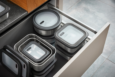 Контейнер харчовий, круглий, 1 л Provido Gefu