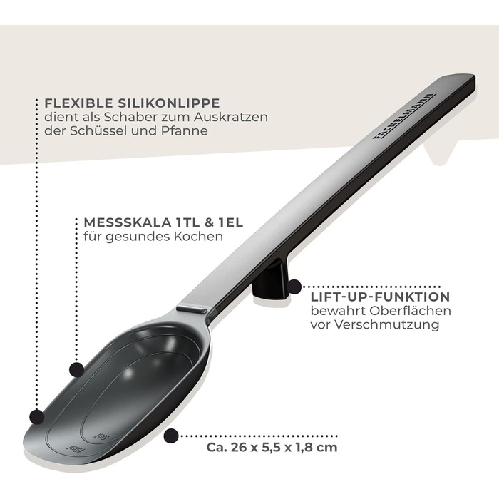 Ложка гибкая 26 см силикон Statement Fackelmann