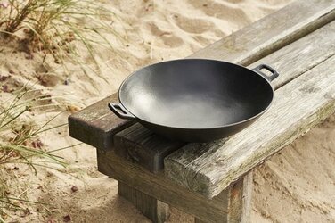 Сковорода вок, чорна, 36 см Vario Rosle