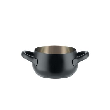 Каструля 17 см 1,6 л чорна Mami Alessi