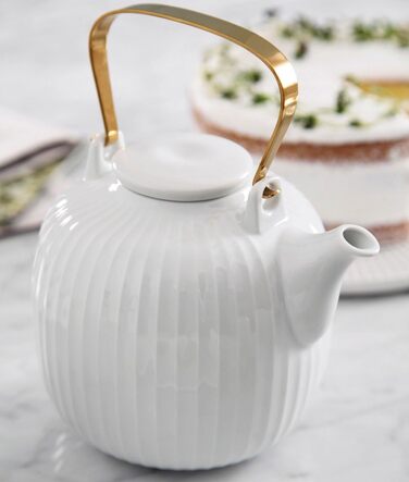 Чайник заварювальний 1,2 л, білий Hammershøi Kähler