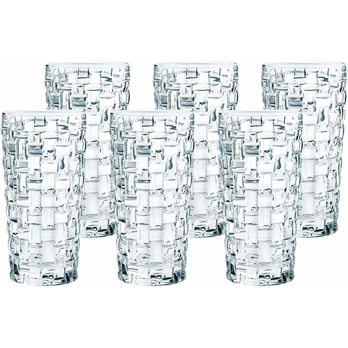 Набір склянок для лонгдрінків 0,4 л, 6 предметів, Bossa Nova Nachtmann