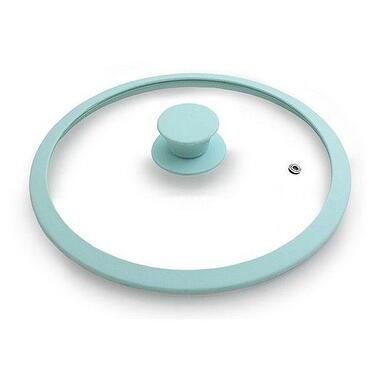 Крышка Fissman EDEN 26 см жаропрочное стекло (с силиконовым ободом) (9977)