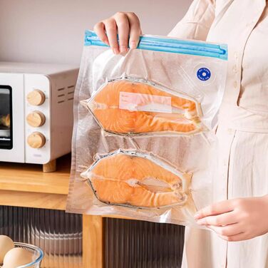 Вакуумні пакети 10 пакетів з насосом 22 x 28 см leyomgamz