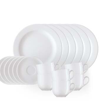 Кавовий сервіз в подарунковій упаковці 18 предметів, білий Form 1 382 Arzberg