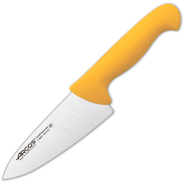 292000 Ніж кухарський 150 мм серія '2900' жовтий