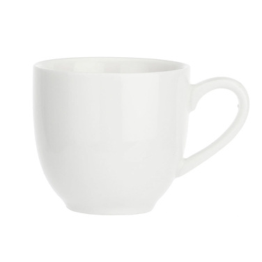 Чашка для кофе с блюдцем La Porcellana Bianca MOMENTI, фарфор, 85 мл