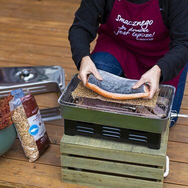 Коптильня настільна  з регулюванням ємності Browin