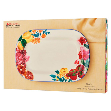 Блюдо сервировочное прямоугольное Maxwell & Williams CAPRI, керамика, 38 х 25 см
